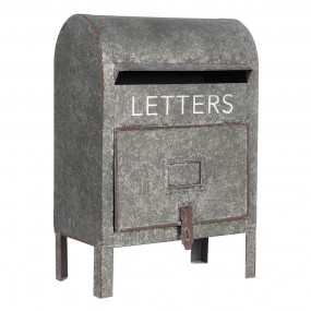 26Y4220 Letterbox Wall 28*16*40 cm Grey Metal Rectangle