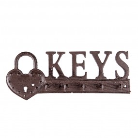 6Y4321 Key Rack 26x3x10 cm...