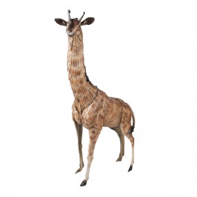 26Y4427 Figur Giraffe 37x14x59 cm Braun Eisen Wohnaccessoires