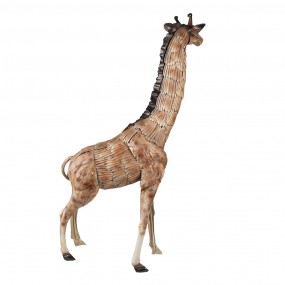 26Y4427 Figurine Giraffe 37x14x59 cm Brown Iron Home Accessories