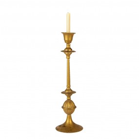 26Y4478 Candle holder Ø 15x53 cm Gold colored Iron Round Candle Holder