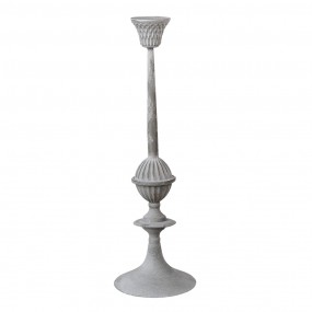 26Y4496 Candle holder Ø 15x50 cm Silver colored Iron Candle Holder