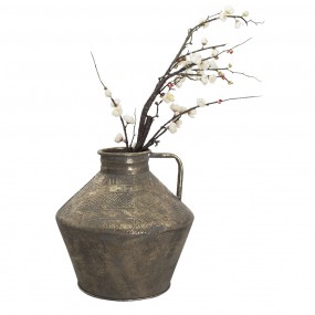 26Y4523 Vase Ø 33x34 cm Copper colored Metal Round Decorative Vase