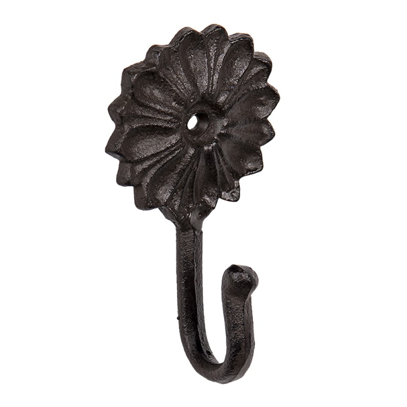 Wall Hooks Wall Hooks for Coats Heavy Duty European Pastoral Style Hooks,  Vintage Flower Shape Key Hook, Three-Dimensional Clothes Hook for Porch,  Wall Decoration (Color : D, Size : 9cm) : 