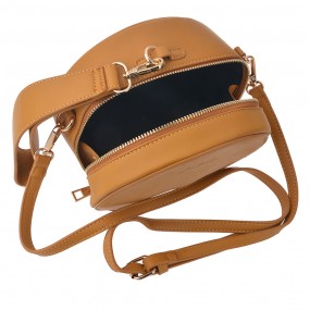 2JZBG0172CH Women's Handbag 13x15x8 cm Brown Artificial Leather Round Bag