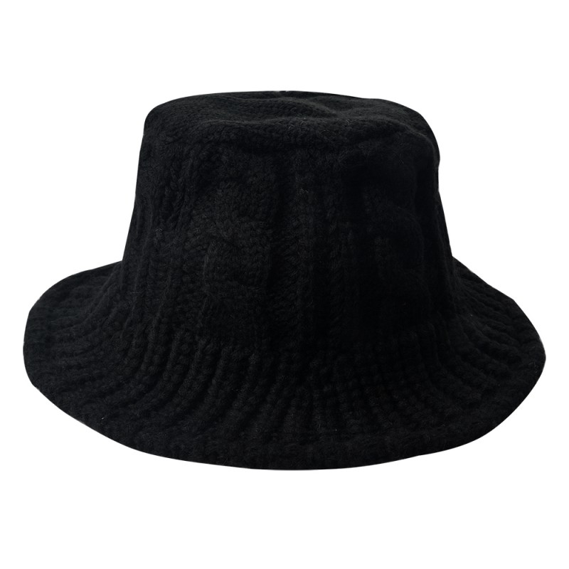 JZCA0019Z Damenmütze Schwarz Synthetisch Kopfbedeckung