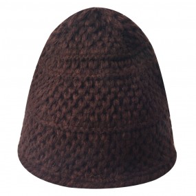 2JZCA0020BU Damenmütze 20 cm Braun Synthetisch Kopfbedeckung