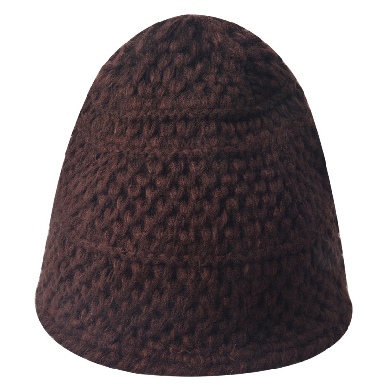 JZCA0020BU Damenmütze 20 cm Braun Synthetisch Kopfbedeckung