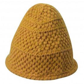 2JZCA0020Y Women's Cap 20 cm Yellow Synthetic Headgear