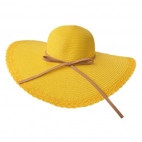 2JZHA0041 Women's Hat Ø58 cm Beige Paper straw Round Sun Hat