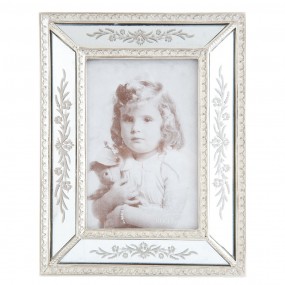 22F0314 Photo Frame 10x15 cm Silver colored Plastic Rectangle Picture Frame