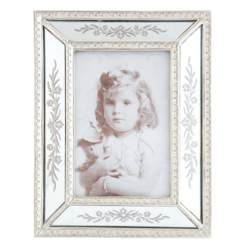 2F0314 Photo Frame 10x15 cm Silver colored Plastic Rectangle Picture Frame