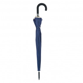 2JZUM0025BL Parapluie pour adultes Ø 60 cm Bleu Polyester Points Parapluie