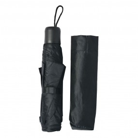 2JZUM0026 Paraplu Volwassenen  53 cm Zwart Polyester Regenscherm