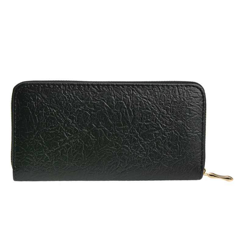 JZWA0086 Wallet 10x19 cm Black Artificial Leather Rectangle