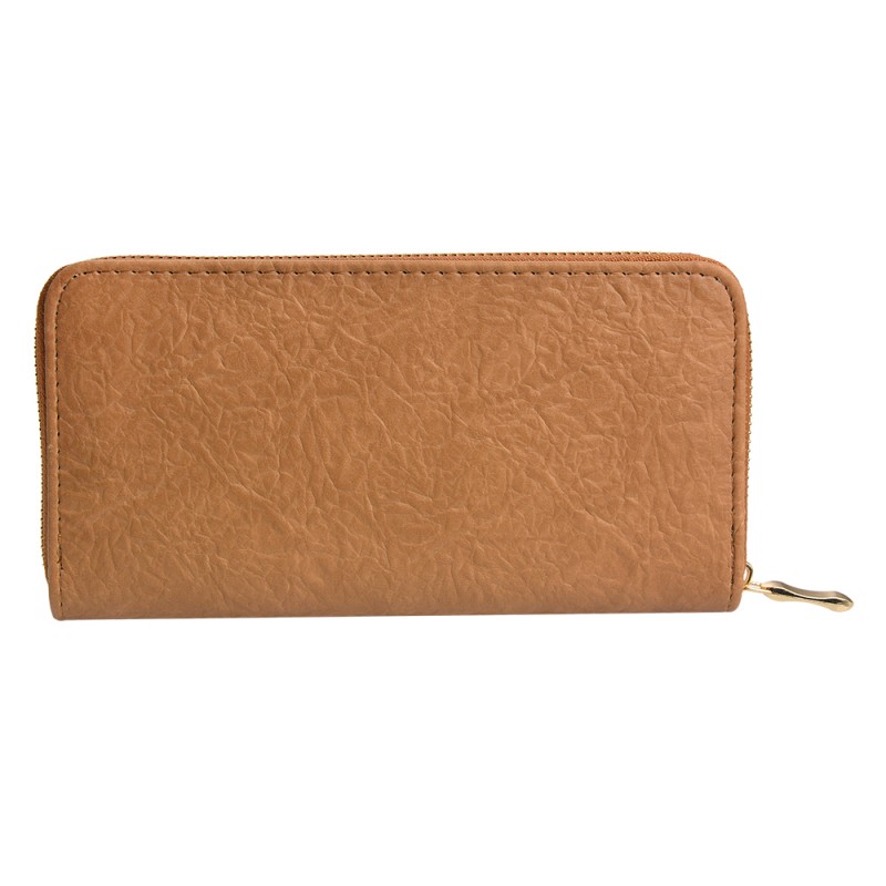 JZWA0088 Wallet 10x19 cm Brown Artificial Leather Rectangle