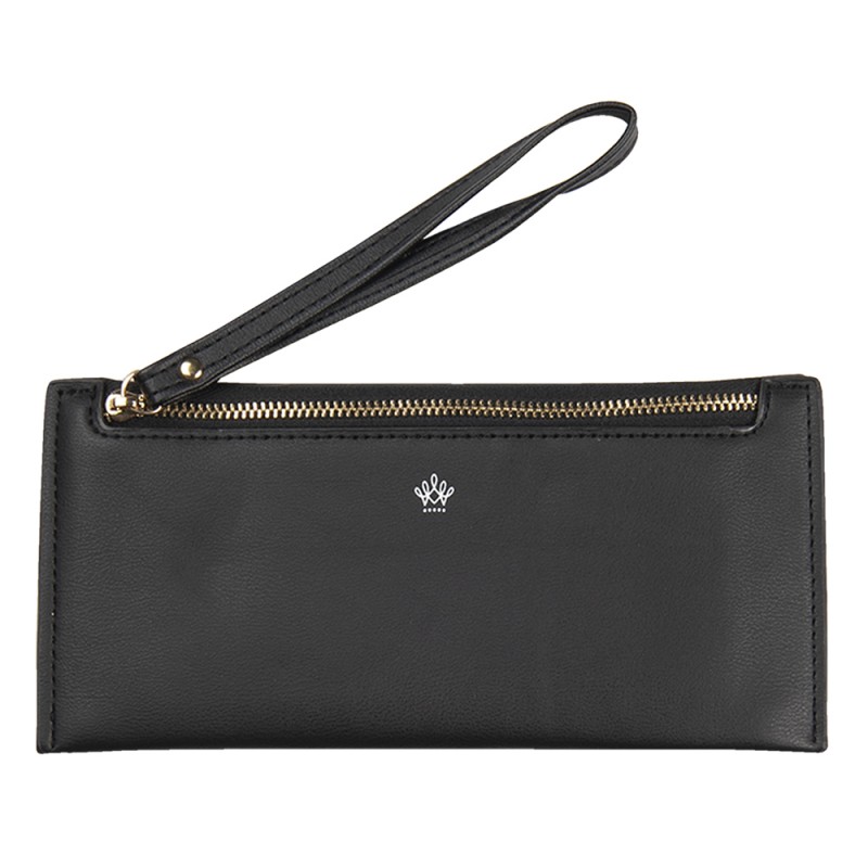 JZWA0118Z Wallet 21x10 cm Black Artificial Leather Rectangle