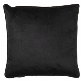 2KG023.105 Decorative Cushion 45x45 cm Grey Synthetic Tiger Square Cushion Cover with Cushion Filling