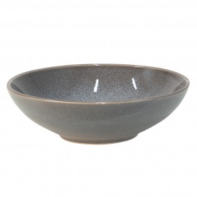 26CE1354 Soup Bowl 500 ml Grey Ceramic Soup Plate