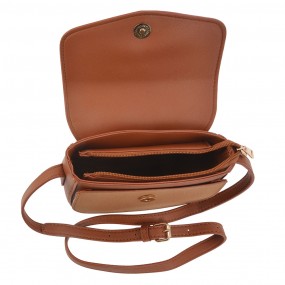 2MLBAG0354CH Women's Handbag 18x12 cm Brown Plastic Rectangle Bag