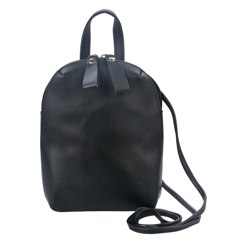 MLBAG0401Z Women's Handbag 16x20 cm Black Artificial Leather Bag