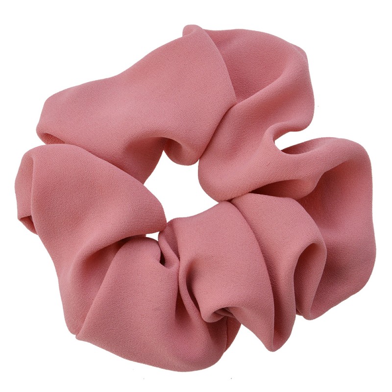 MLHCD0157P Scrunchie Hair Elastic Pink Synthetic Round
