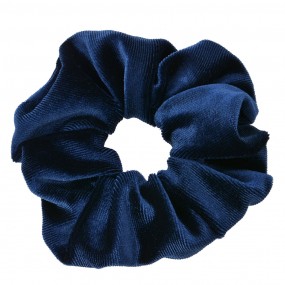 2MLHCD0159BL Scrunchie Hair Elastic Blue Synthetic Round