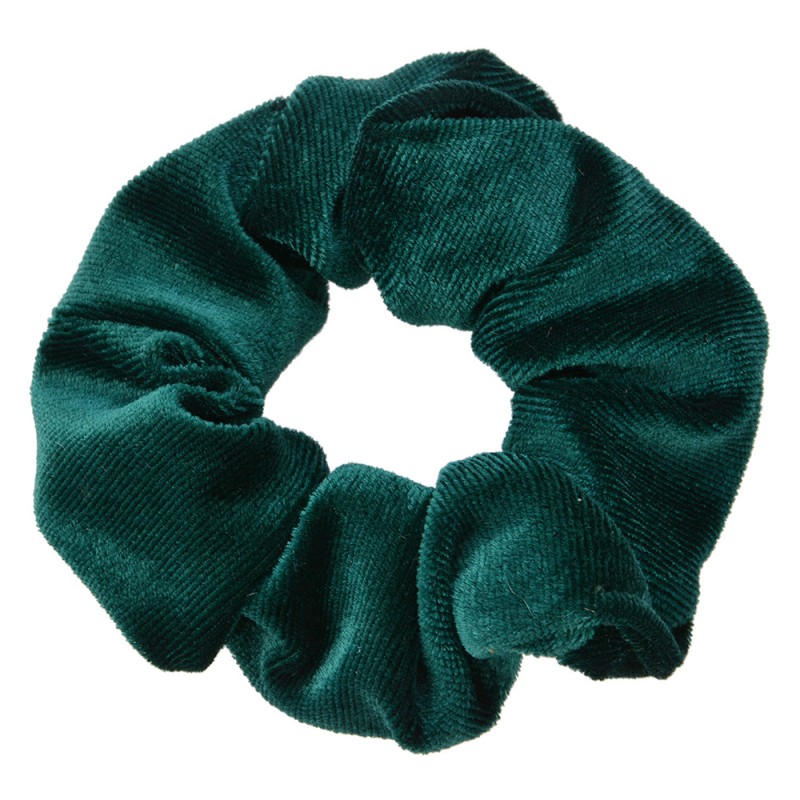 MLHCD0159GR Scrunchie Hair Elastic Green Synthetic Round