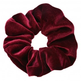 2MLHCD0160BU Scrunchie Hair Elastic Red Synthetic Round