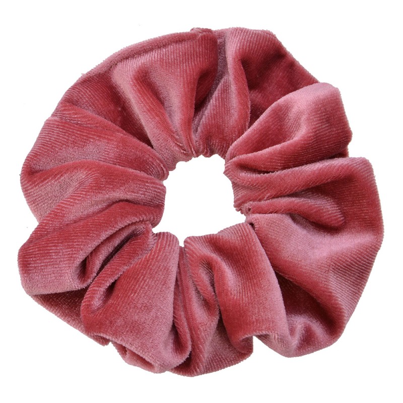 MLHCD0160P Scrunchie Hair Elastic Pink Synthetic Round