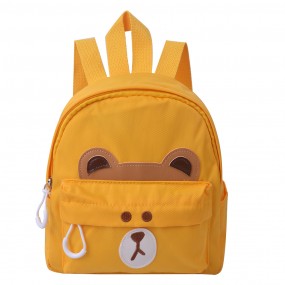2MLLLBAG0022Y Backpack 21x9x23 cm Yellow Polyester Bear Rucksack