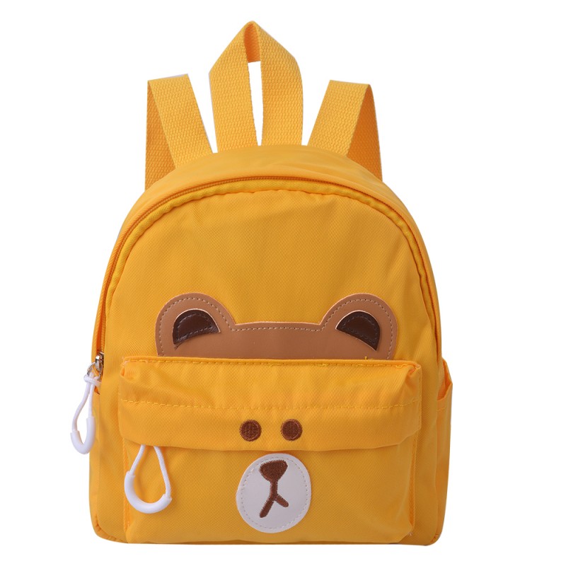 MLLLBAG0022Y Backpack 21x9x23 cm Yellow Polyester Bear Rucksack