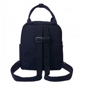 2MLLLBAG0023Z Backpack 21x9x23 cm Black Plastic Flower Rucksack