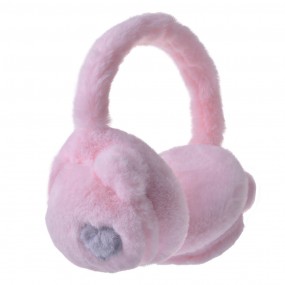 2MLLLEW0012P Cache-oreilles pour enfants Verstelbaar Rose Polyester Cache-oreilles pour fille