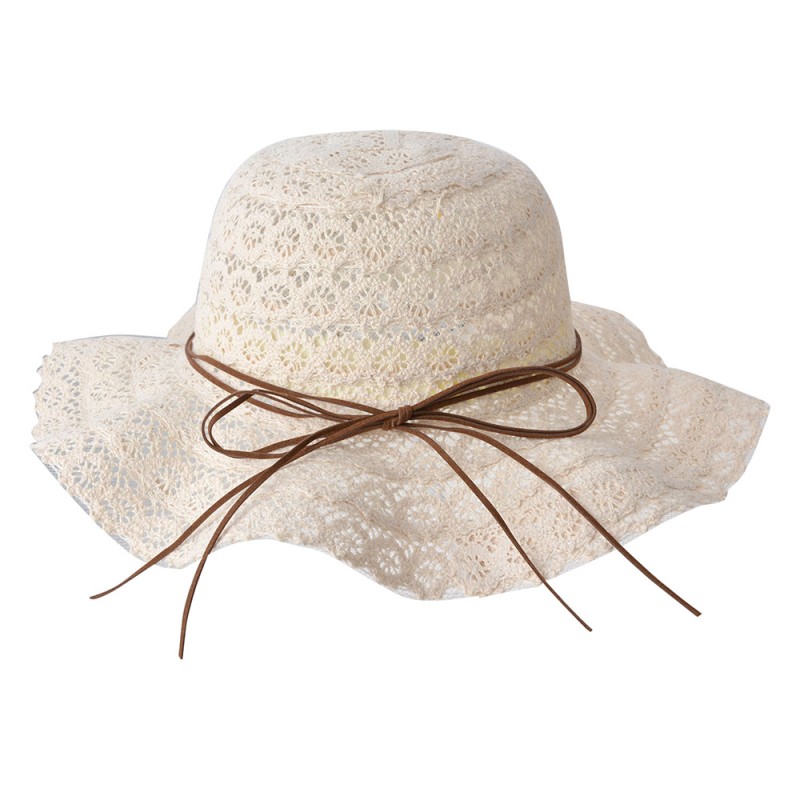MLLLHA0001BE Sun Hat for Kids Ø 52 cm Beige Paper straw Round Children's Hat