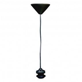 2SPLOSZ Pendelleuchte 1.35 mtr / E27 Schwarz Kunststoff Pendel Leuchte