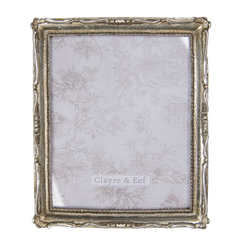 2F0670 Photo Frame 20x25 cm Silver colored Plastic Rectangle Picture Frame