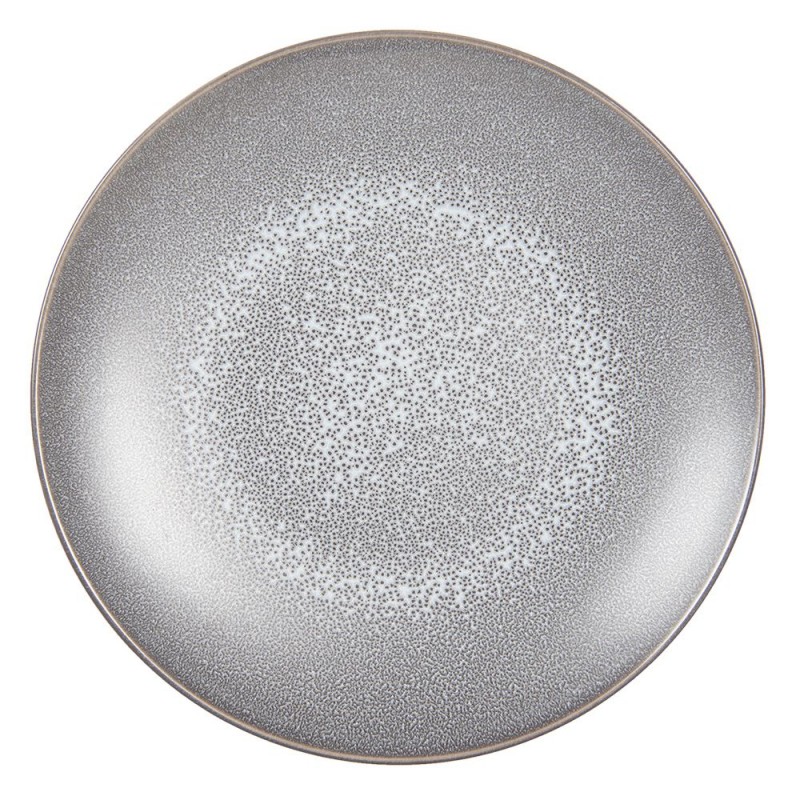 6CE1353 Dinner Plate Ø 27 cm Grey Ceramic Dining Plate