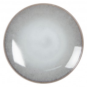 26CE1353 Speiseteller Ø 27 cm Grau Keramik Essteller