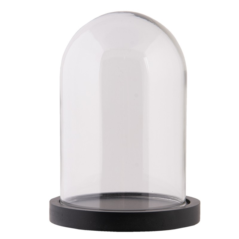 6GL2168Z Cloche Ø 12x17 cm Glass Round Glass Bell Jar