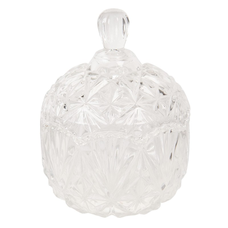 6GL2831 Glass Jar Ø 13x19 cm Glass Round Jar