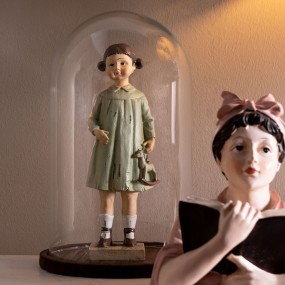 26PR1163 Figurine Girl 8x6x23 cm Brown Polyresin Home Accessories