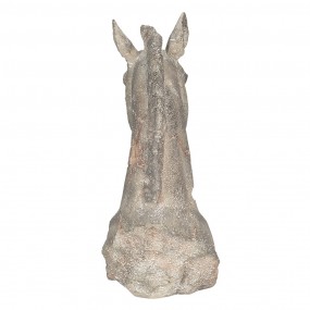 26PR2651 Figurine Horse 27x17x39 cm Grey Polyresin Home Accessories