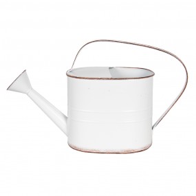26Y3729W Decorative Watering Can 40x14x25 cm White Metal Watering Can