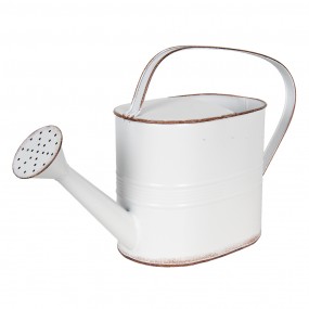 26Y3729W Decorative Watering Can 40x14x25 cm White Metal Watering Can