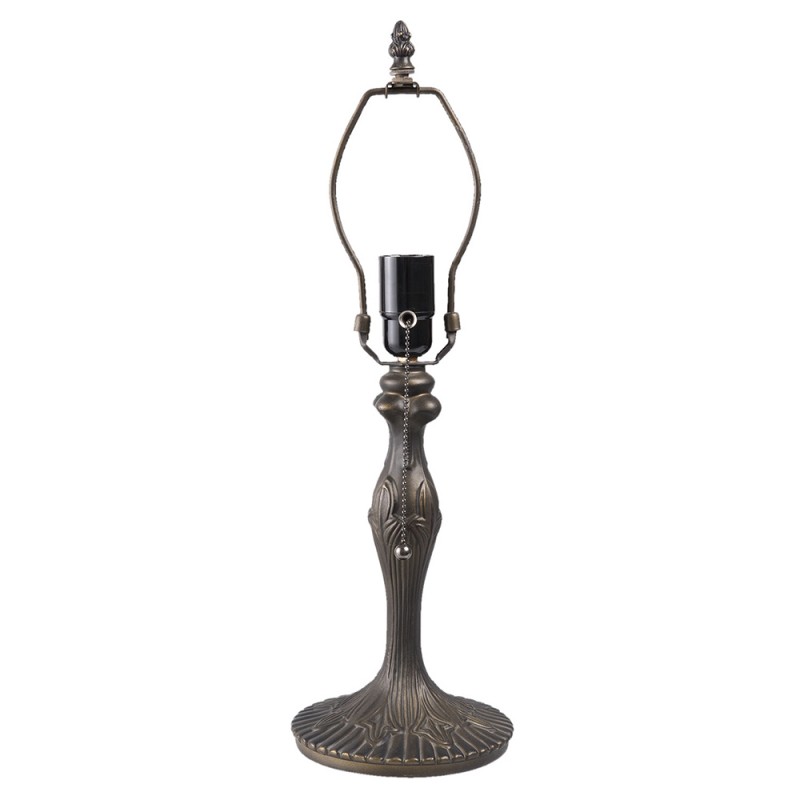 5LL-9318 Base della lampada lampada da tavolo Tiffany Ø 15x42 cm  Marrone Plastica Base per lampada