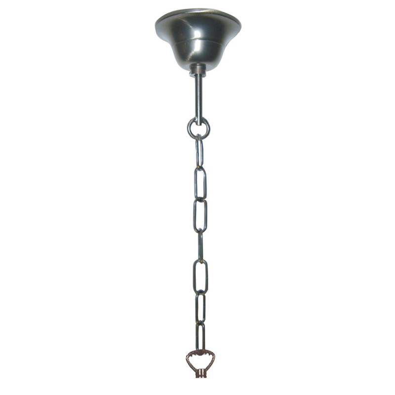 5LL-98 Suspension Tiffany 130 cm  Couleur or Fer Lampe à suspension