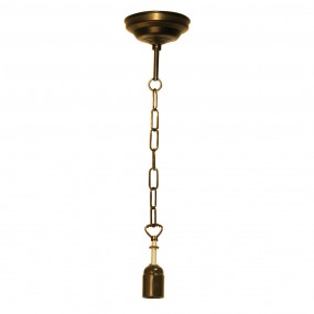 25LL-99 Suspension Tiffany 100 cm  Marron Métal Lampe à suspension