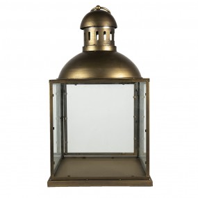 25Y0959 Lantern XL 80 cm Copper colored Iron Candlestick
