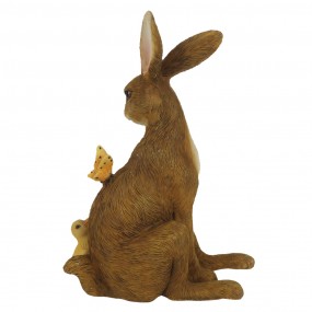 26PR3271 Figur Tiere 13 cm Braun Polyresin Wohnaccessoires